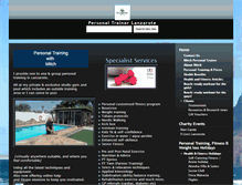 Tablet Screenshot of personaltrainerlanzarote.com